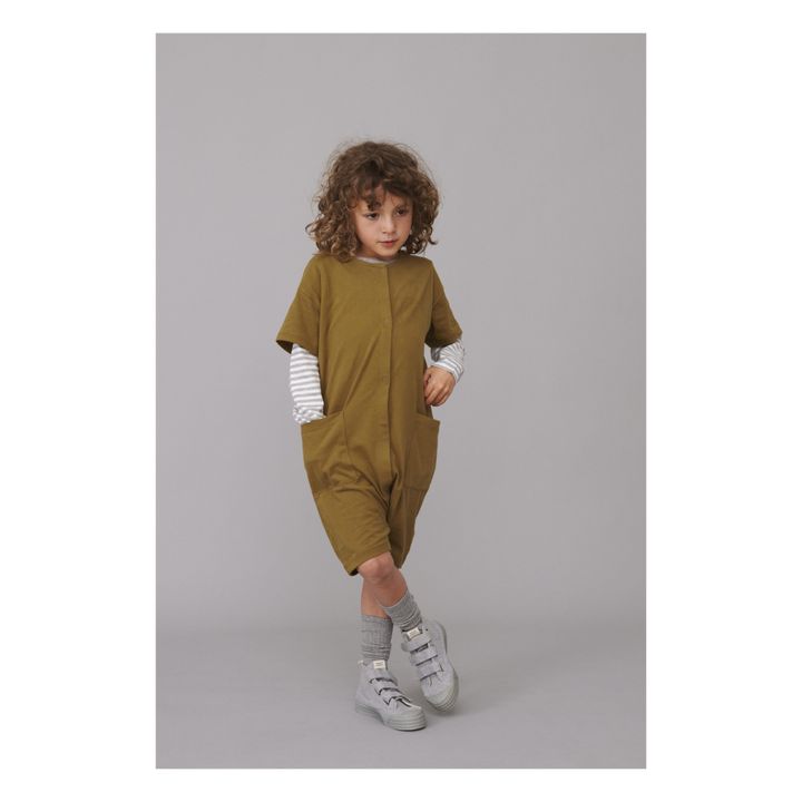 Combishort Coton Bio | Camel- Image produit n°1