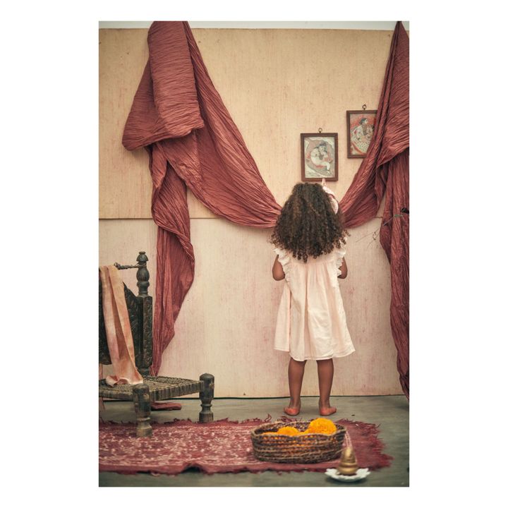 Hasha Organic Cotton Dress | Blassrosa- Produktbild Nr. 3