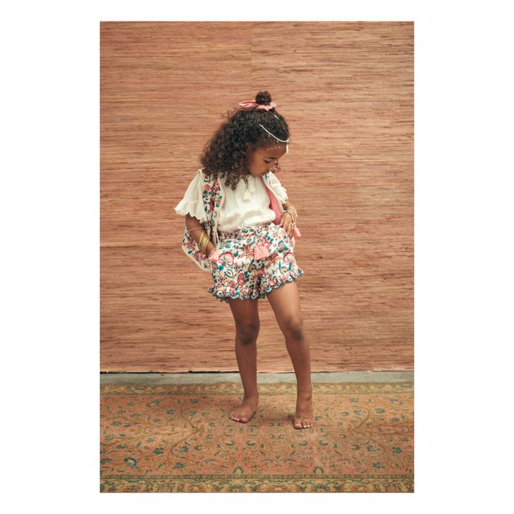 Feliza Organic Cotton Blouse | Ecru- Immagine del prodotto n°1