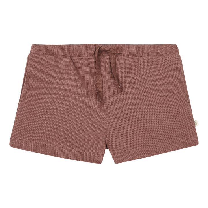 Shorts Ejby Bio-Baumwolle gesteppt | Altrosa- Produktbild Nr. 0