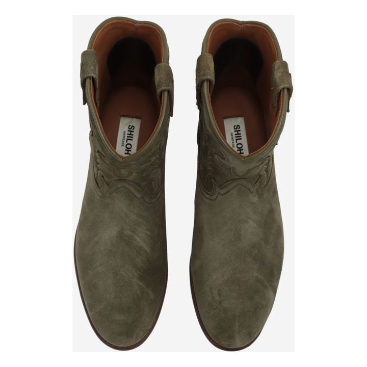 Botas de ante Early Midnight | Verde Kaki- Imagen del producto n°3