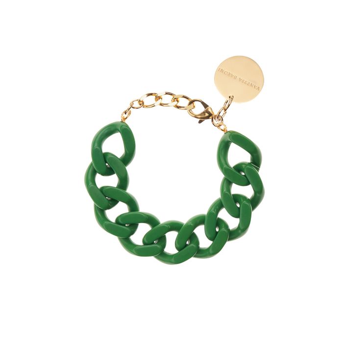 Flat Chain Bracelet | Verde- Immagine del prodotto n°0