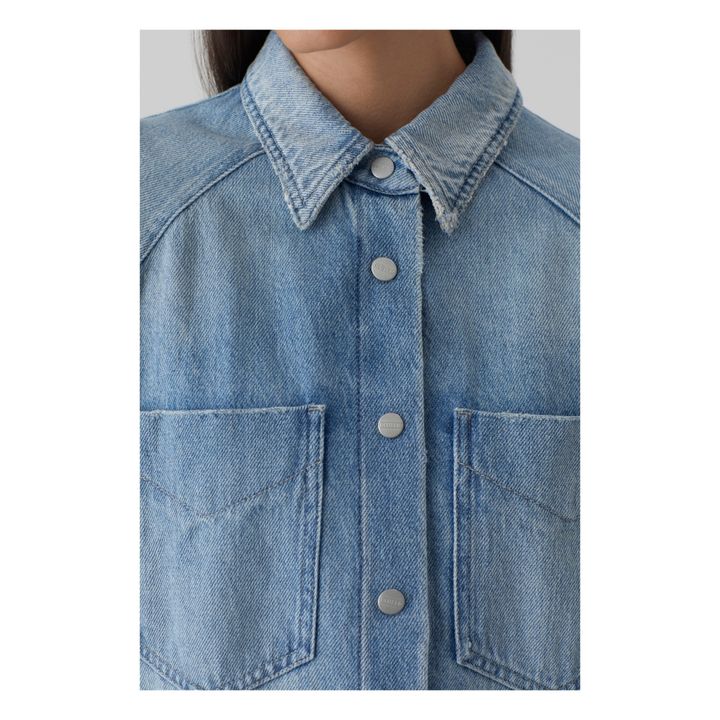 Denim Shirt | Light Blue- Immagine del prodotto n°2
