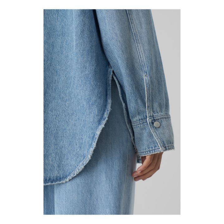 Denim Shirt | Light Blue- Immagine del prodotto n°3