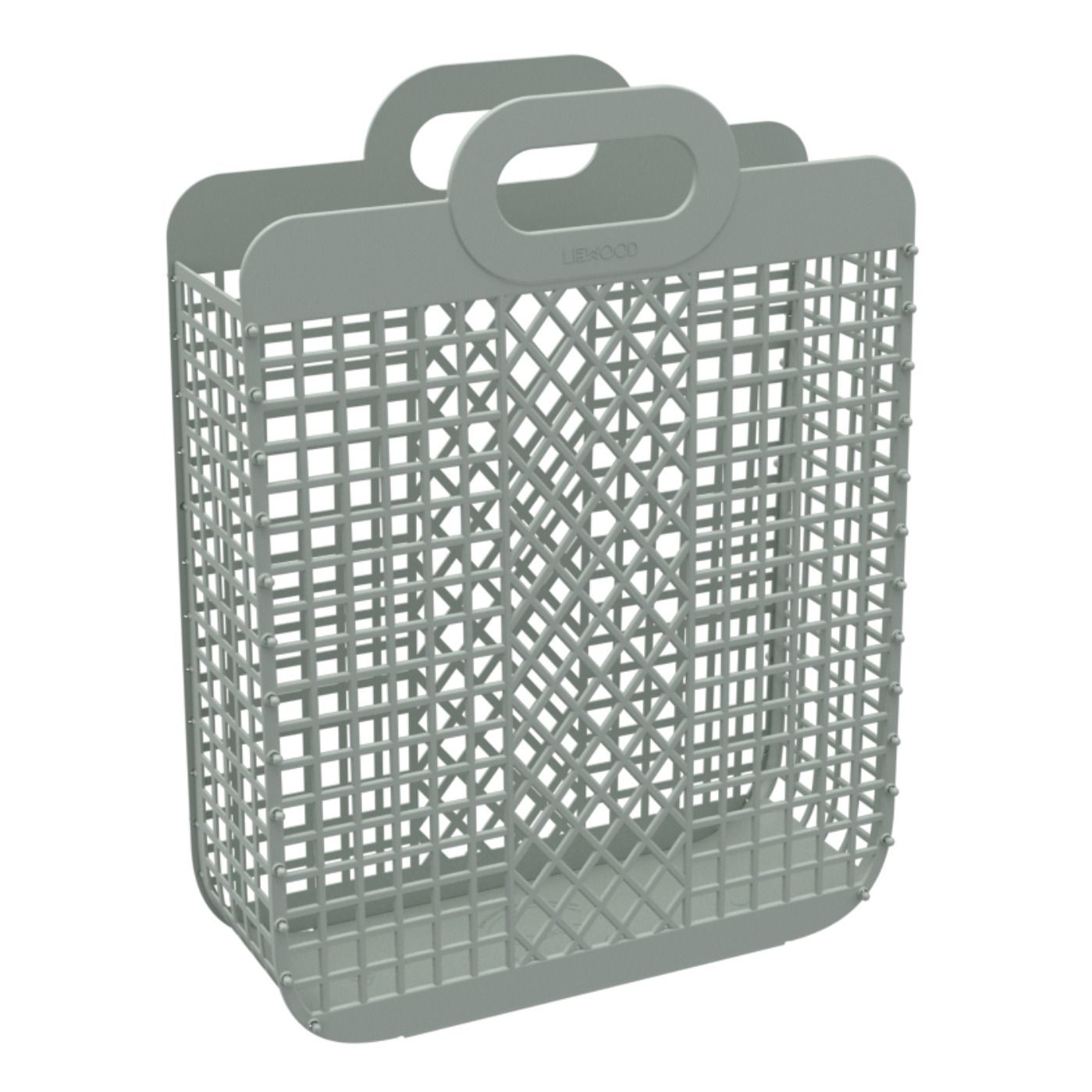 Laureen Recycled Material Basket | Gris- Imagen del producto n°0