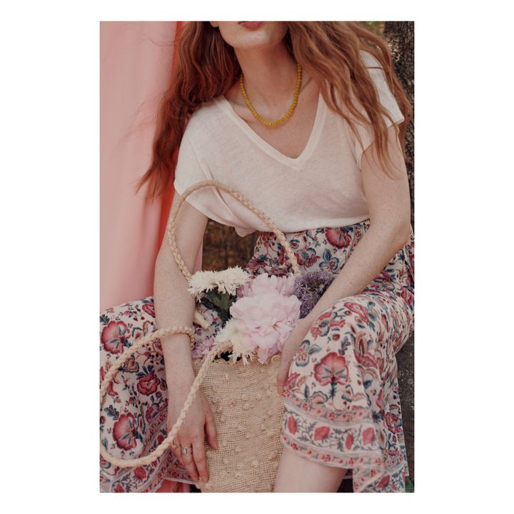 Lucina Skirt | Ecru- Product image n°3