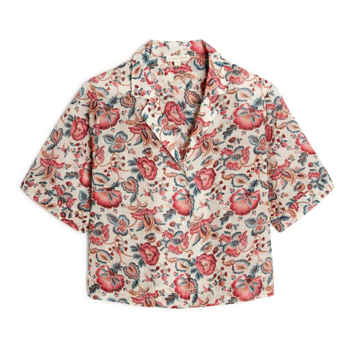 Loulou Pyjama Top | Crudo- Imagen del producto n°0