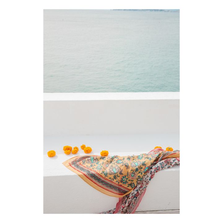 Foulard Capucine | Giallo senape- Immagine del prodotto n°2