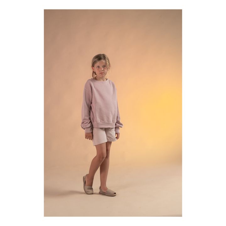 Sudadera Algodón orgánico | Rosa Viejo- Imagen del producto n°2