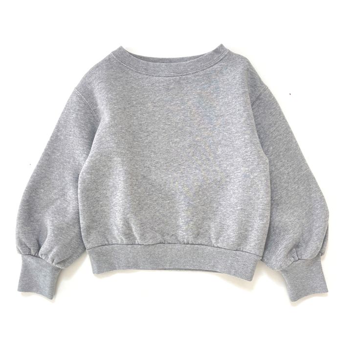 Sudadera Algodón orgánico | Gris Jaspeado- Imagen del producto n°0