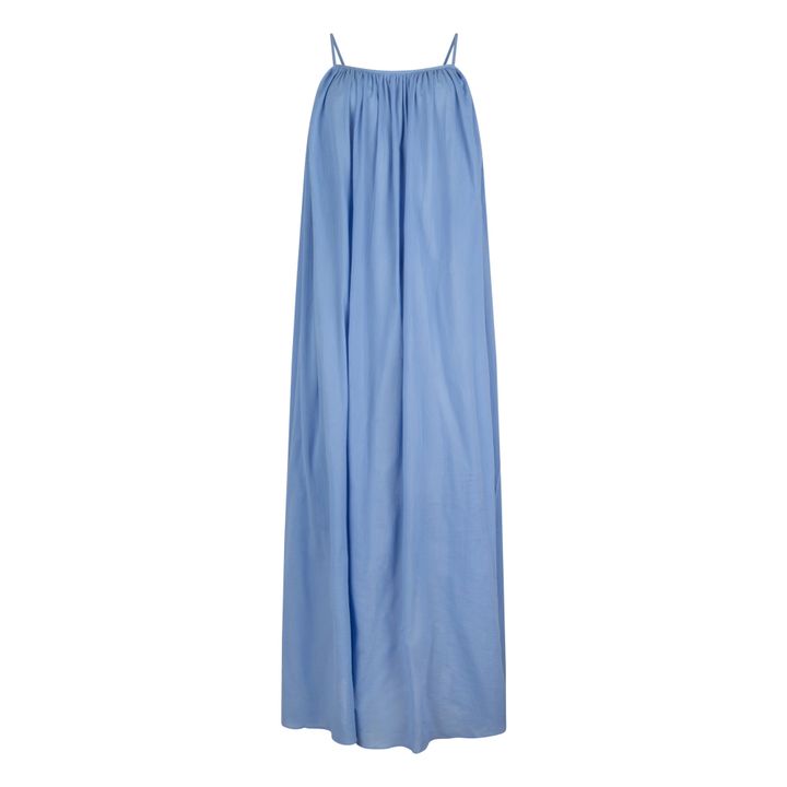 Apricot Organic Cotton Dress | Azul Cielo- Imagen del producto n°0