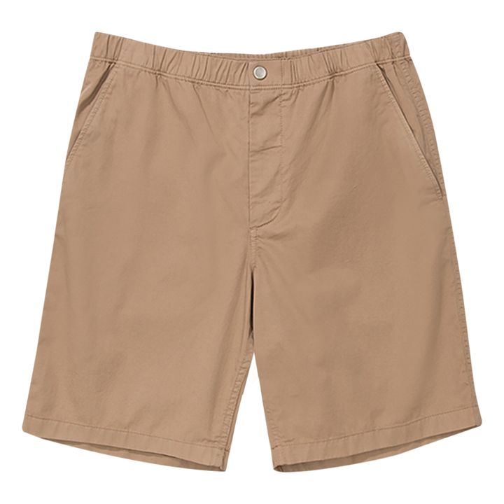 Shorts in twill Ezra Light | Beige- Immagine del prodotto n°0