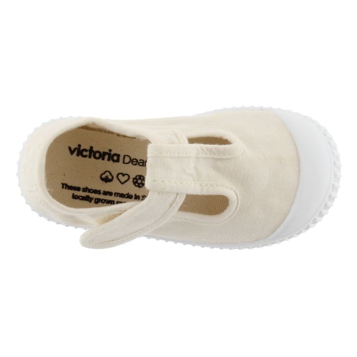 Sandalia Tira Lone Velcro Sneakers | Crema- Immagine del prodotto n°2