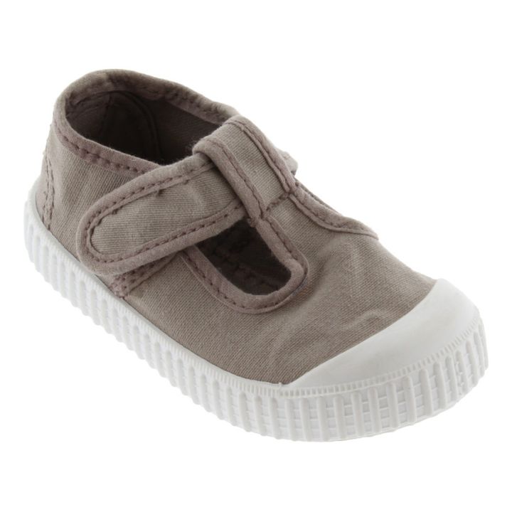 Sandalia Tira Lone Velcro Sneakers | Grau- Produktbild Nr. 1