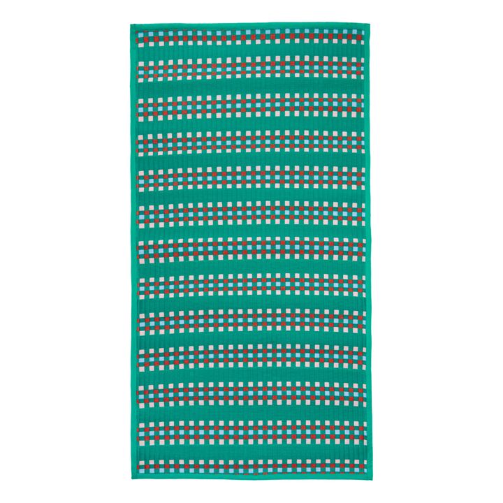 Cario Straw Beach Mat | Verde- Imagen del producto n°0