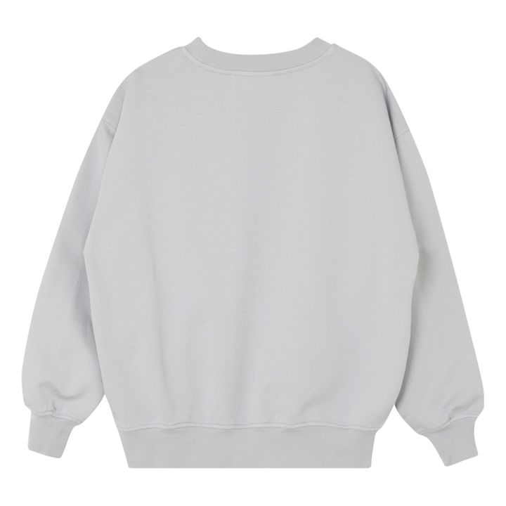 Sweatshirt Logo Bio-Baumwolle | Hellgrau- Produktbild Nr. 3