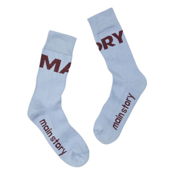 Socken Bio-Baumwolle | Blauer Horizont- Produktbild Nr. 4