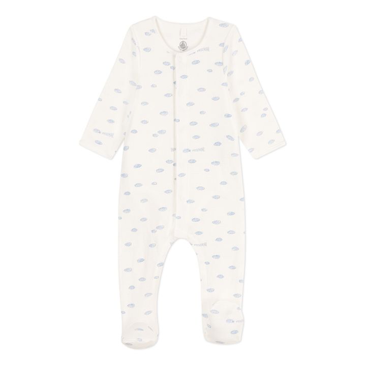 Cloud Organic Cotton Pyjamas | Crudo- Imagen del producto n°0