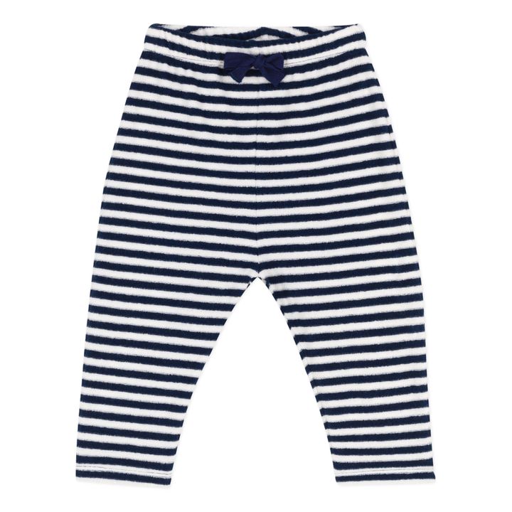 Terry Bouclette Trousers | Azul Marino- Imagen del producto n°0