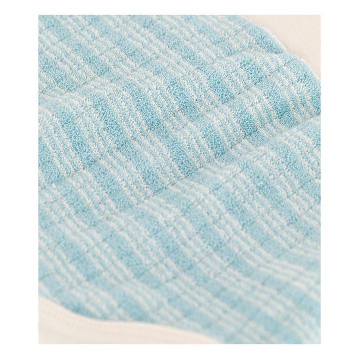 Organic Cotton Terry Cloth Baby Shorts | Light blue- Product image n°1
