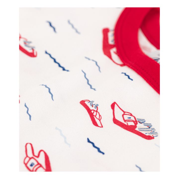 Pedal Boat Short Sleeve Jersey T-Shirt | Rojo- Imagen del producto n°1