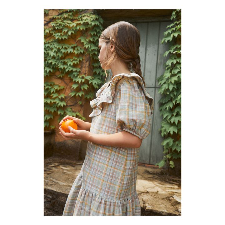 Constanza Organic Cotton Dress | Salvia- Imagen del producto n°3
