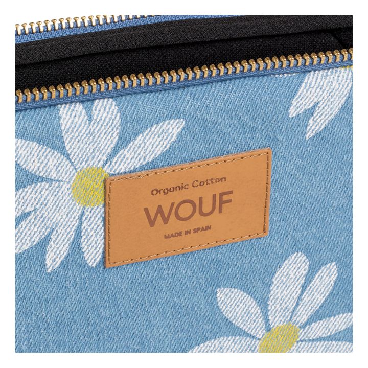 Housse d'ordinateur Drew 13" et 14" en denim | Bleu jean- Image produit n°4