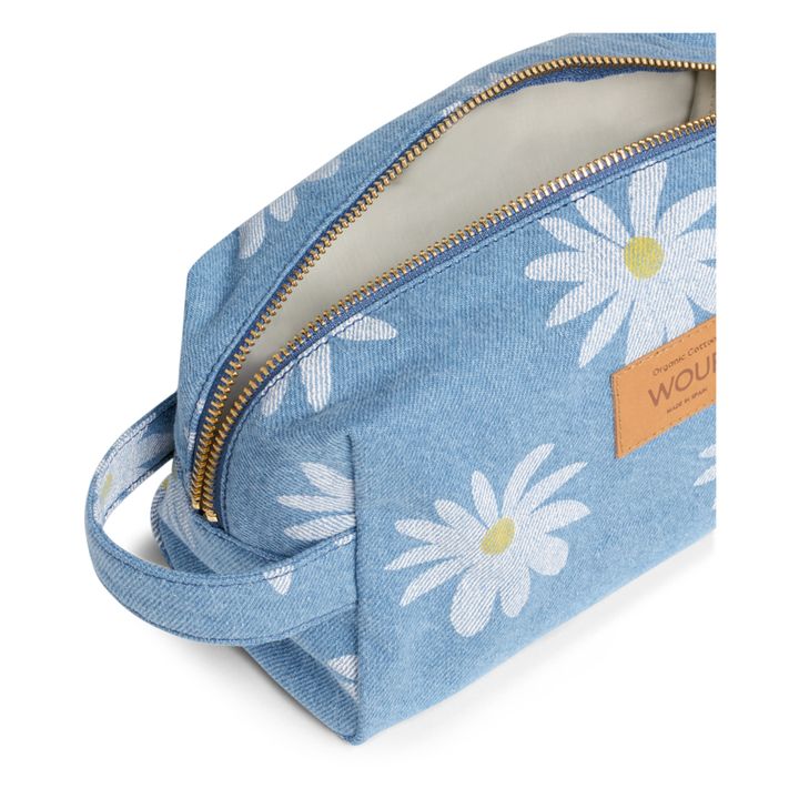 Drew Denim Toiletry Bag | Denim- Immagine del prodotto n°2