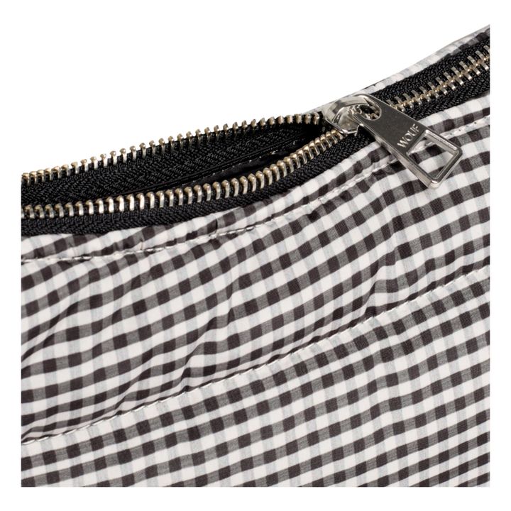 Borsa crossbody trapuntata Chloe | Noir/Blanc- Immagine del prodotto n°7