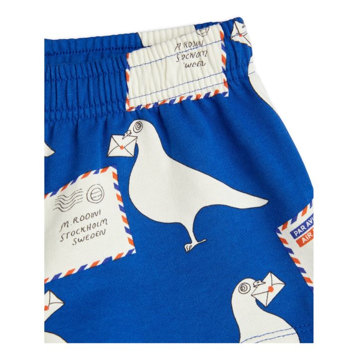 Shorts in cotone organico Pigeon | Blu reale- Immagine del prodotto n°3