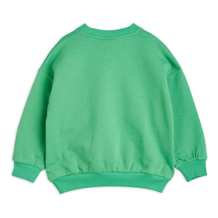 Felpa in cotone organico Piccione Viaggiatore | Verde- Immagine del prodotto n°3