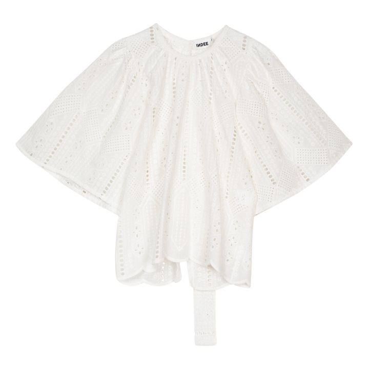 Noor Cotton Top | Ecru- Product image n°0