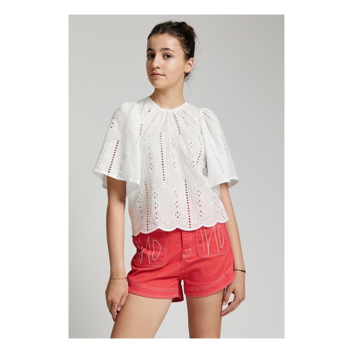 Noor Cotton Top | Ecru- Product image n°3