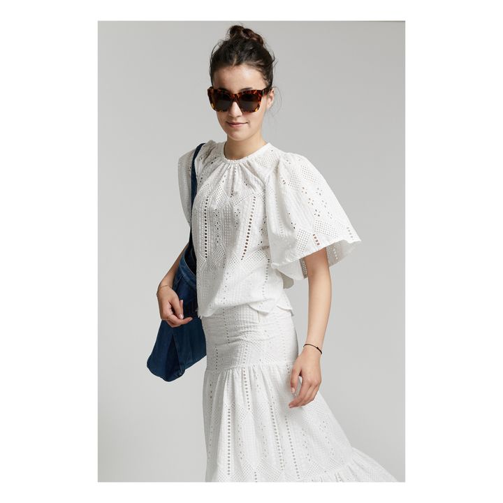 Noor Cotton Top | Ecru- Product image n°4