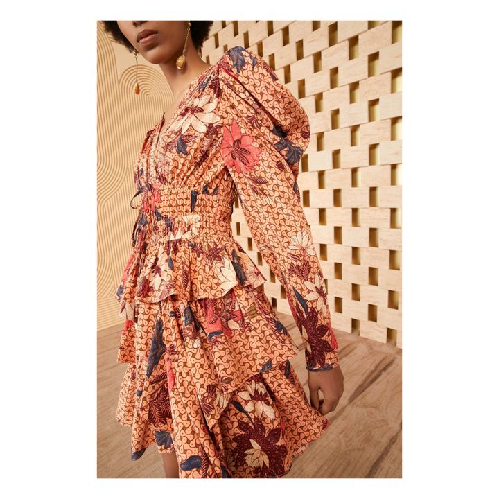 Oni Silk Dress | Rosa Provenza- Immagine del prodotto n°2