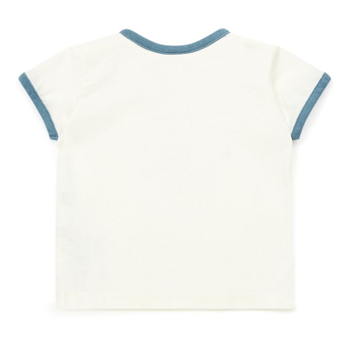 Camiseta de algodón ecológico Nowhere | Crudo- Imagen del producto n°2