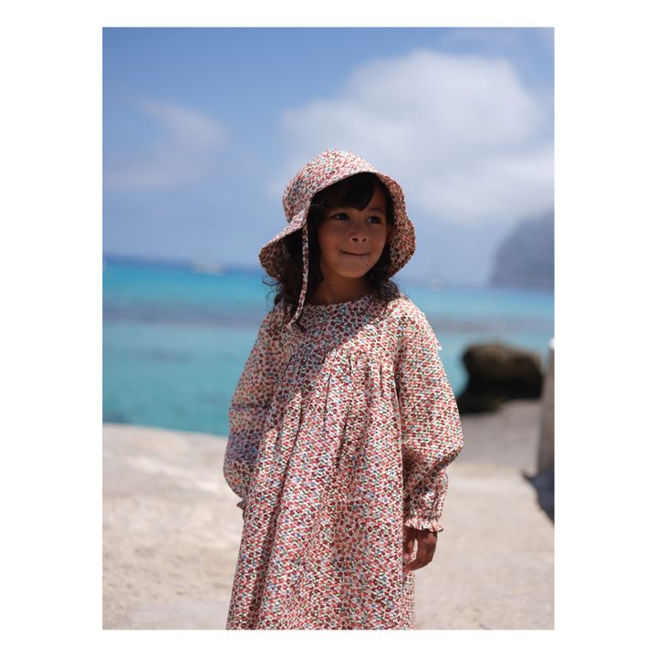 Robe Bitsy Coton Bio | Rose- Image produit n°1