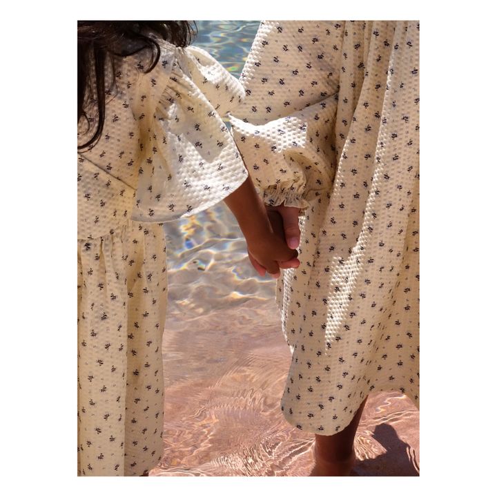 Bitsy Organic Cotton Wrap Dress | Crudo- Imagen del producto n°3