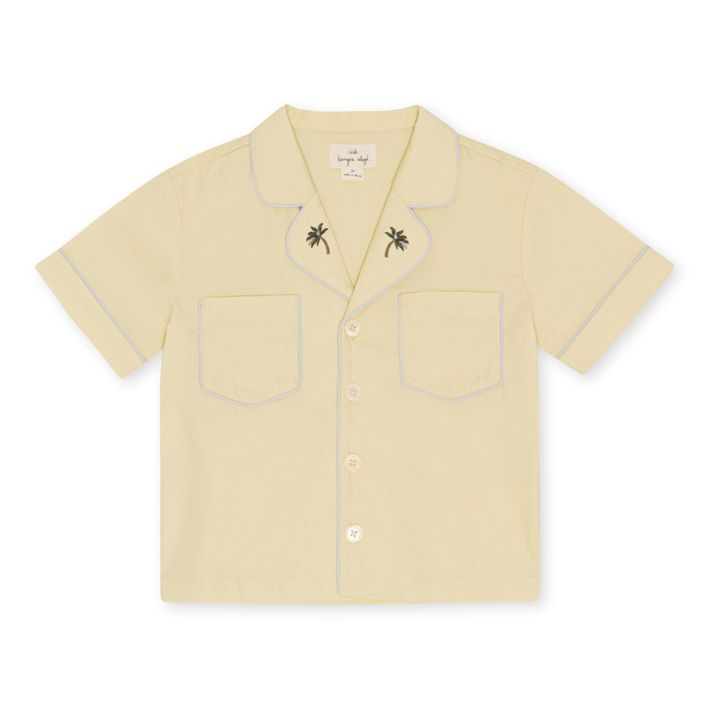 Marin Organic Cotton Shirt | Gelb- Produktbild Nr. 0