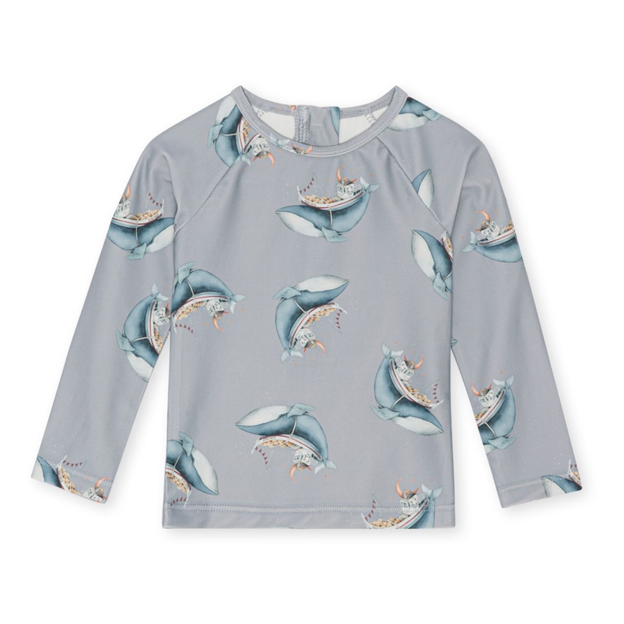 T-Shirt Anti-UV Aster | Grau- Produktbild Nr. 0
