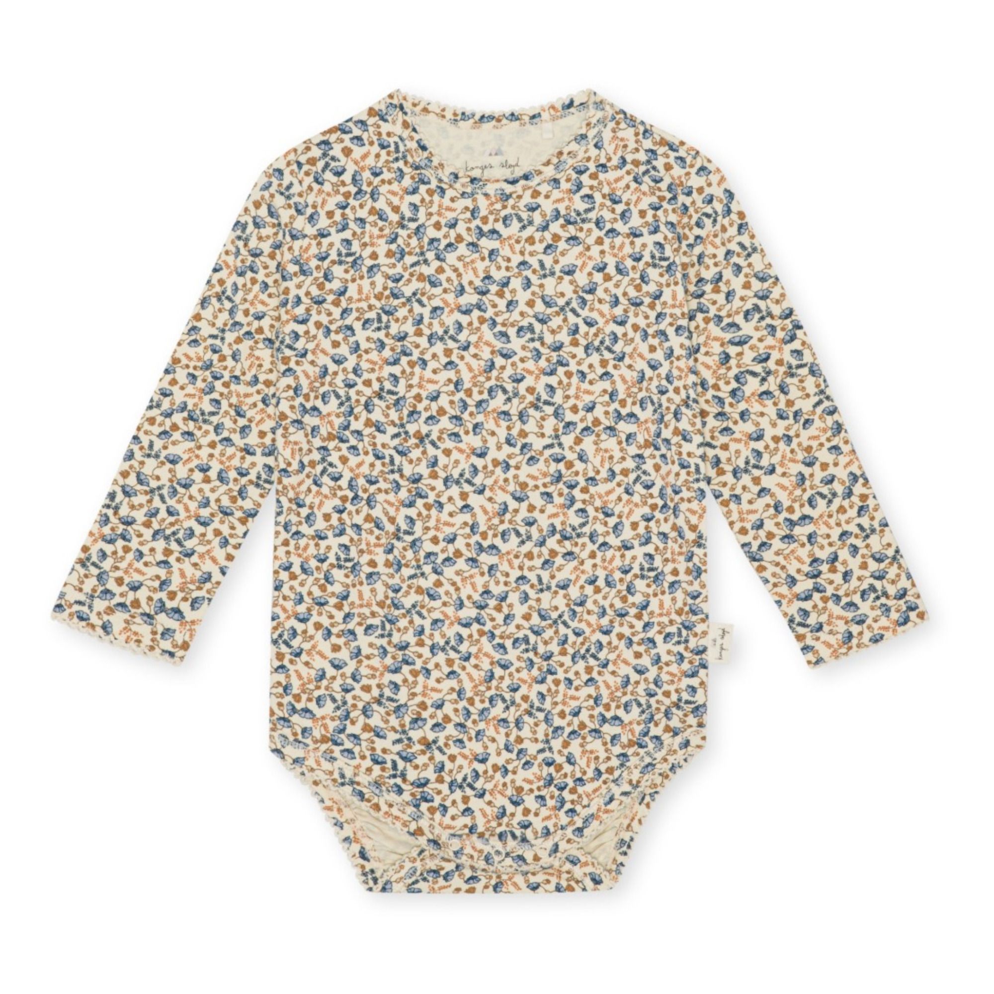 Organic Cotton Bodysuit | Blau- Produktbild Nr. 0