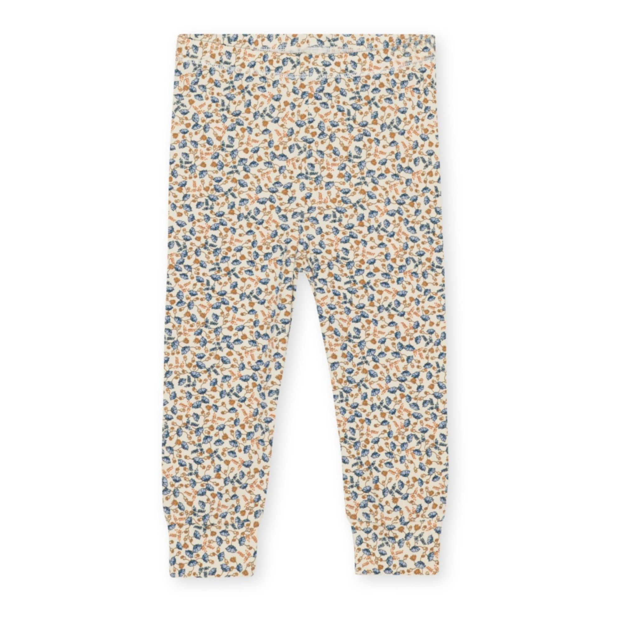 Leggings bedruckt aus Bio-Baumwolle | Blau- Produktbild Nr. 0