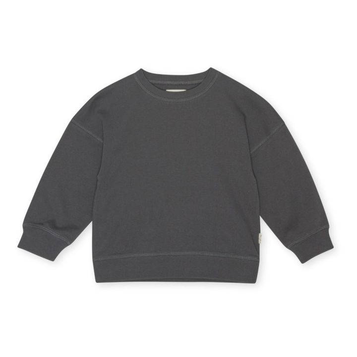 Sweatshirt Rundhalsausschnitt Ebi | Dunkelgrau- Produktbild Nr. 0