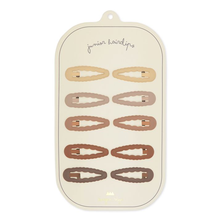 Hair Clips - Set of 10 | Rosa- Immagine del prodotto n°0