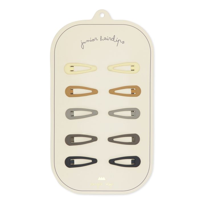 Mini Hair Clips - Set of 10 | Blu- Immagine del prodotto n°0