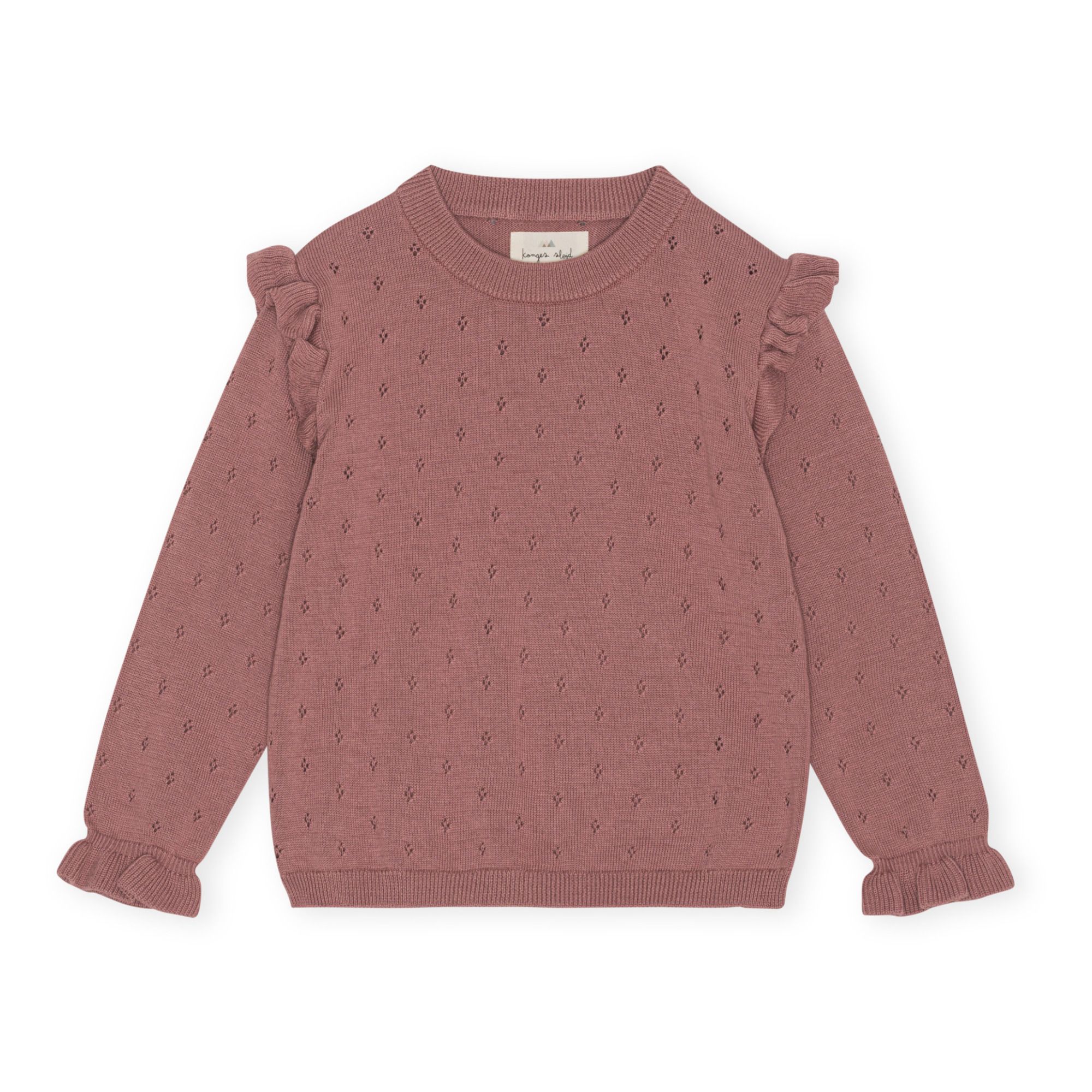 Jersey de algodón ecológico Luella | Rosa Viejo- Imagen del producto n°0