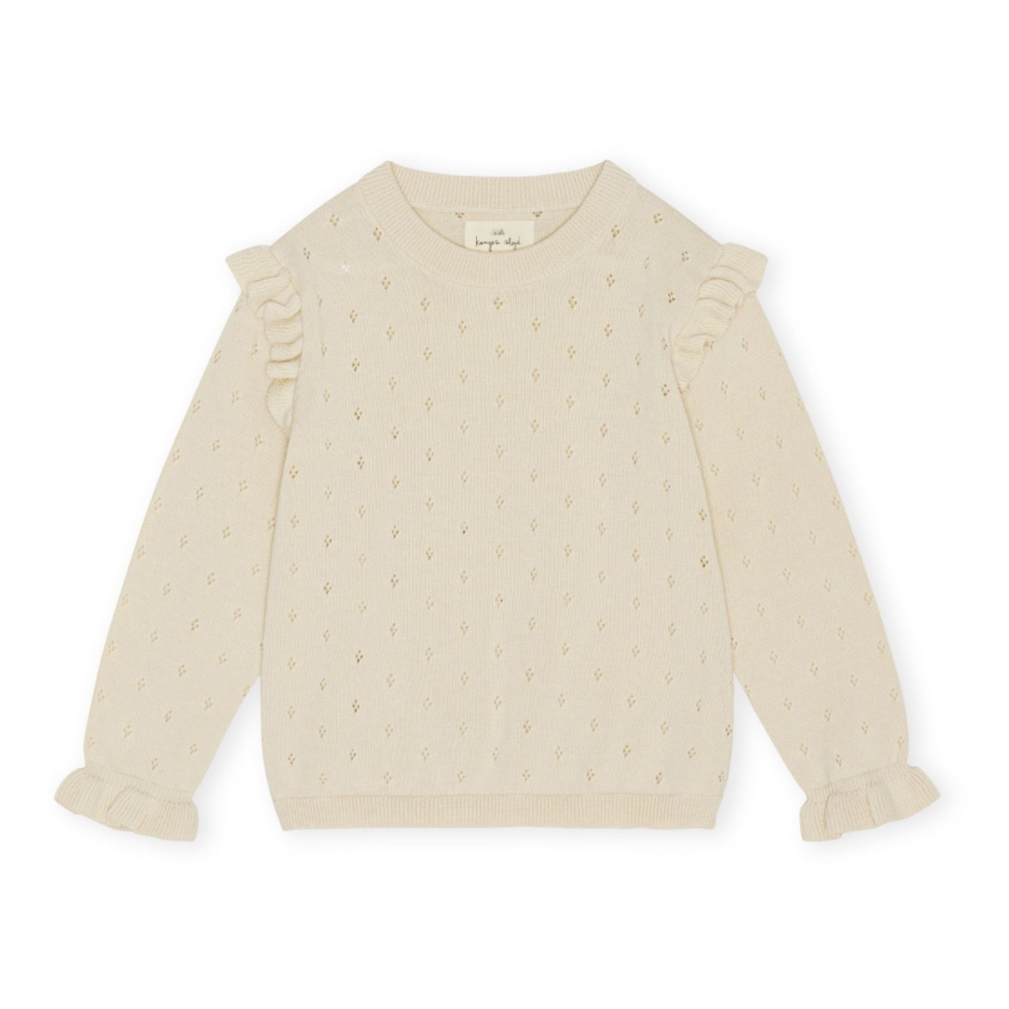 Luella Organic Cotton Jumper | Ecru- Product image n°0