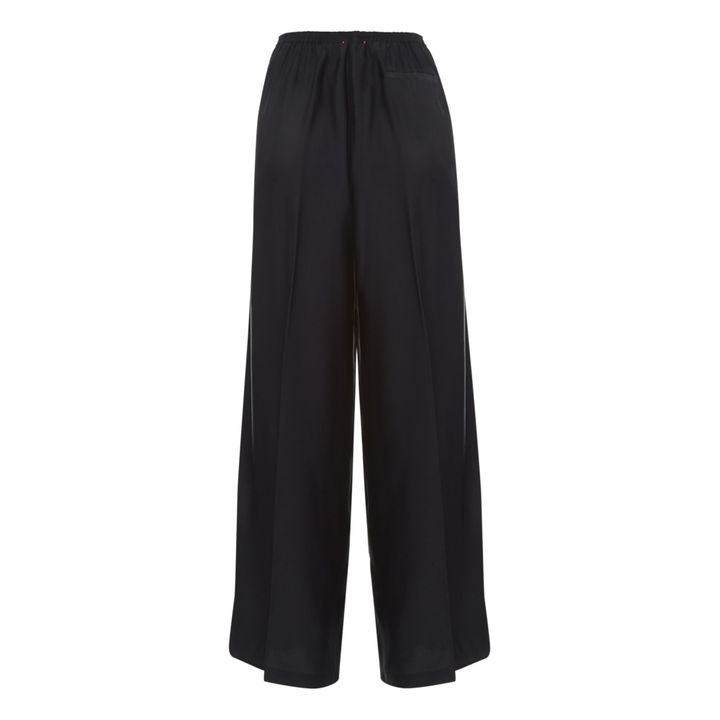 Ottoman Palazzo Pants | Nero- Immagine del prodotto n°4