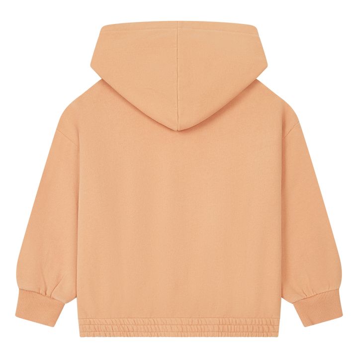 Hoodie Morning California Coton Bio | Abricot- Image produit n°5