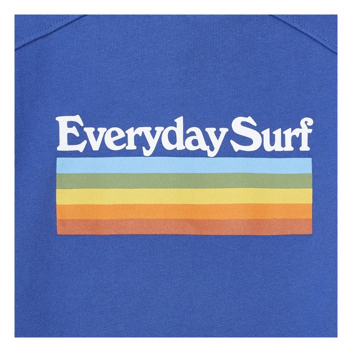 Organic Cotton Everyday Surf Sweatshirt | Azul Mar- Imagen del producto n°4